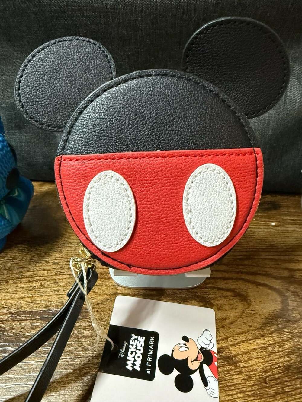 NWT Disney Mickey Mouse Round Wristlet Coin Purse at Primark